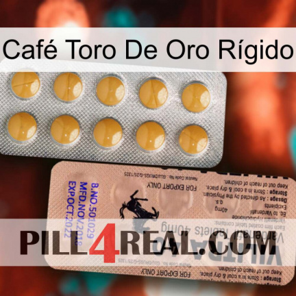 Café Toro De Oro Rígido 41